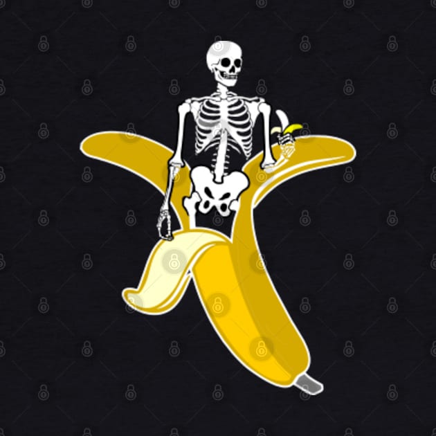 Skeleton for a Banana Lover by etees0609